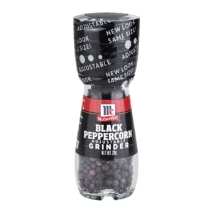 MCCORMICK Black Pepper Grinder 28 g