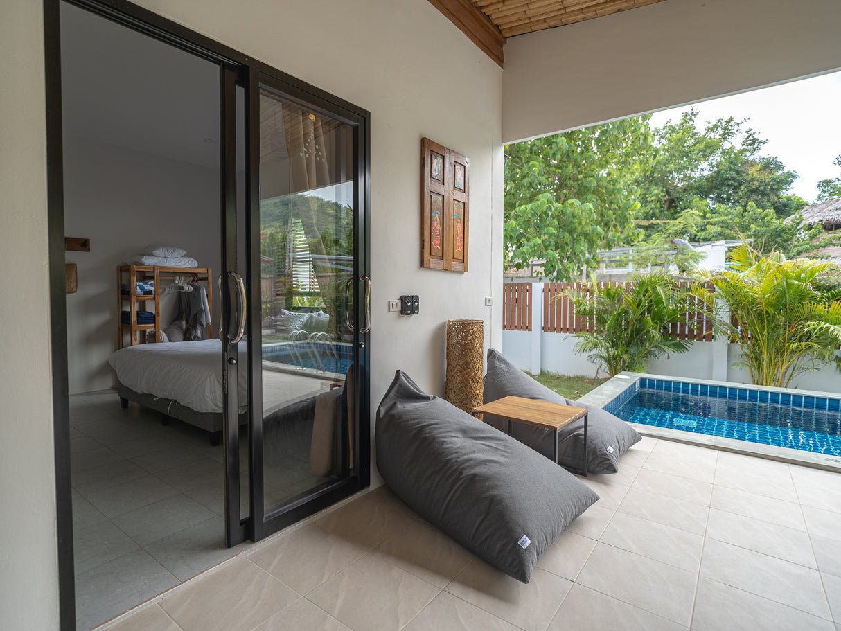 Beachside Private Pool Villa – 2 Minutes Walk to the Beach Thong Nai Pan Yai | Koh Phangan
