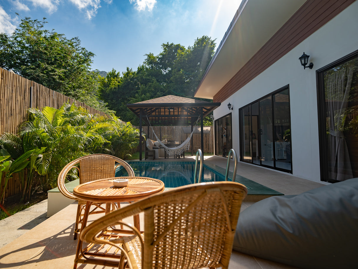 Beachside Private Pool Villa – 2 Minutes Walk to the Beach Thong Nai Pan Yai | Koh Phangan