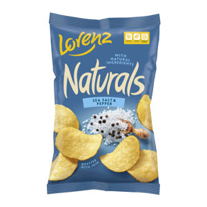LORENZ Naturals Potato Chips Sea Salt and Pepper Flavor 100 g