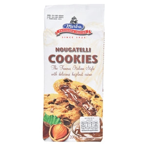 MERBA Nougatelli Cookies 200 g.