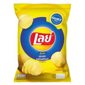 LAYS Rock Ridged Potato Chips Original Flavor 158 g.