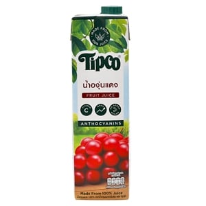 TIPCO 100% Red Grape Juice 1000 ml.