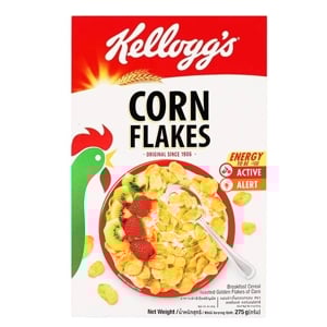 Kellogg's Corn Flakes Whole Grain Breakfast Cereal Corn Flakes 275 g.
