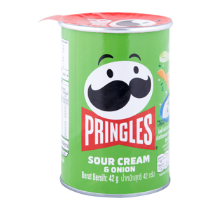 PRINGLES Potato Chips Sour Cream & Onion Flavor 42 g.