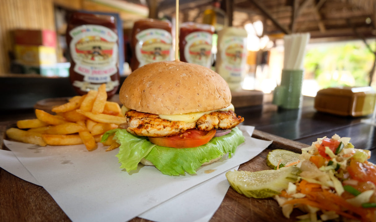 Creole Chicken Burger