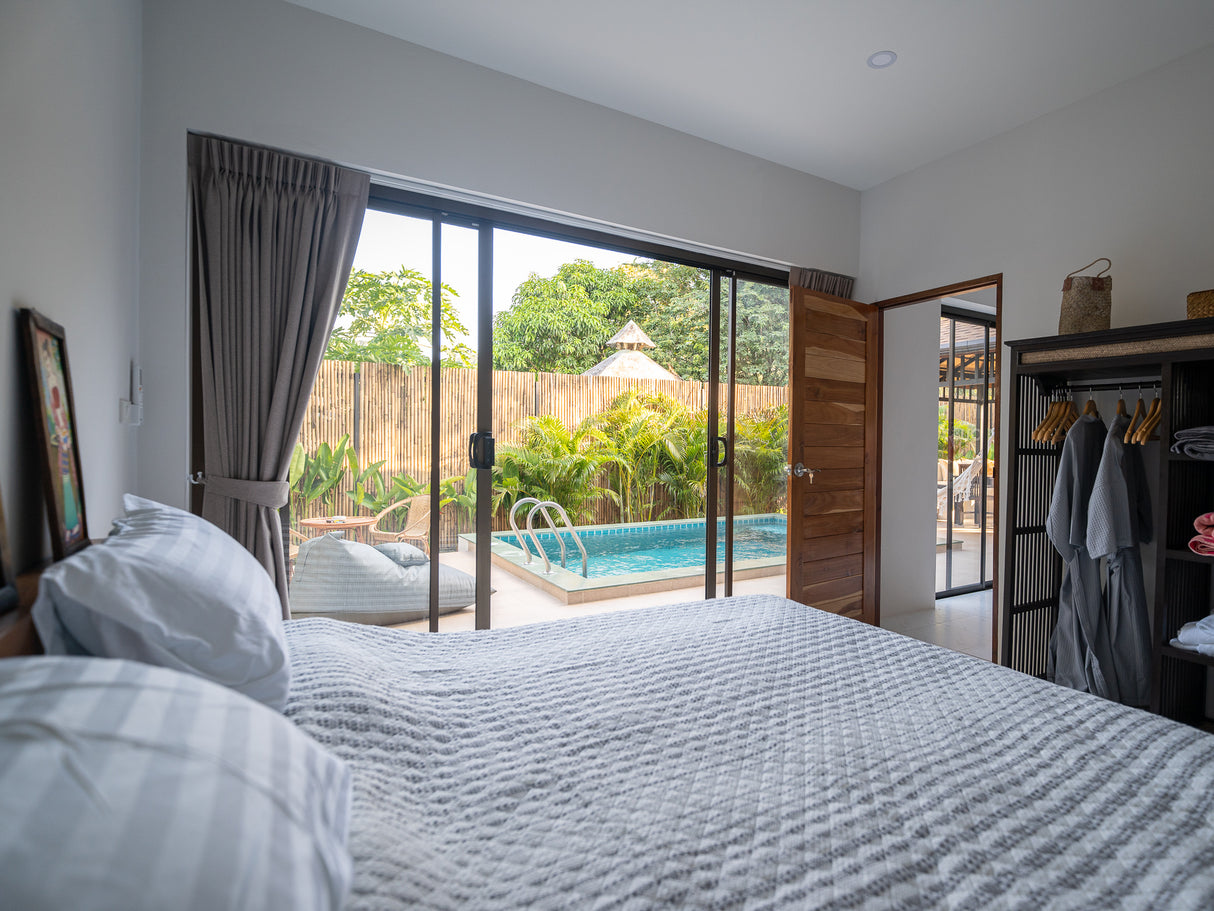 Beachside Private Pool Villa – 2 Minutes Walk to the Beach Thong Nai Pan Yai | Koh Phangan