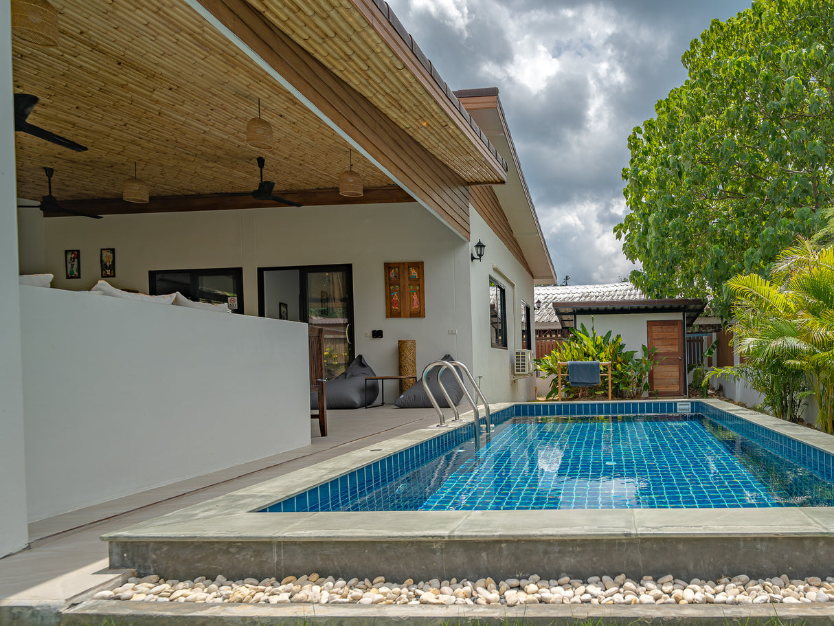 Beachside Private Pool Villa – 2 Minutes Walk to the Beach Thong Nai Pan Yai | Koh Phangan