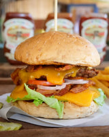 Hacienda Beef & Cheese Burger